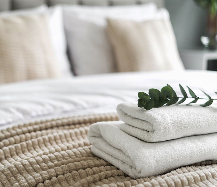 Private suite living room