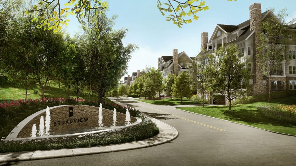 Broadview Senior Living Apartment Building Exterior