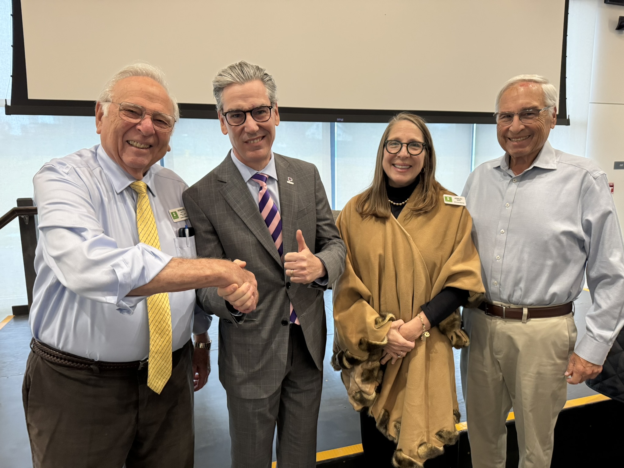 New SUNY Purchase College President Meets with Broadview at Purchase College Community