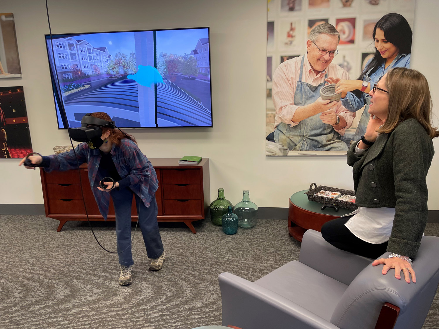 Broadview at Purchase College in the Metaverse | VR Senior Living
