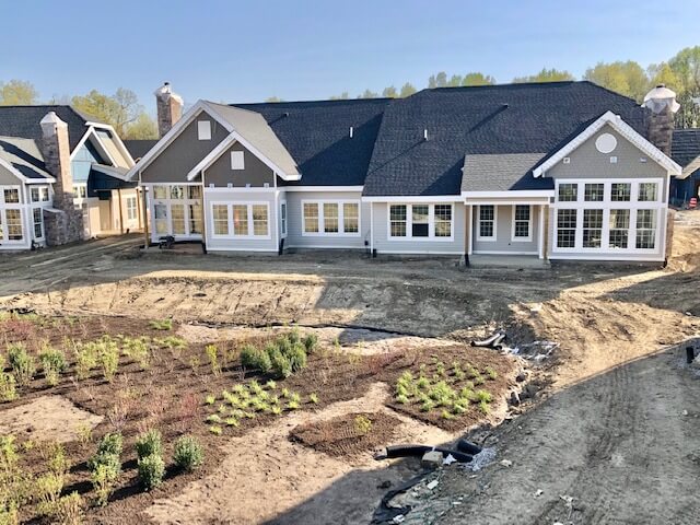 Senior & Retirement Communities Villa Internal Courtyard View